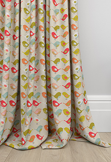 Birds, Multi - Made to Measure Curtains